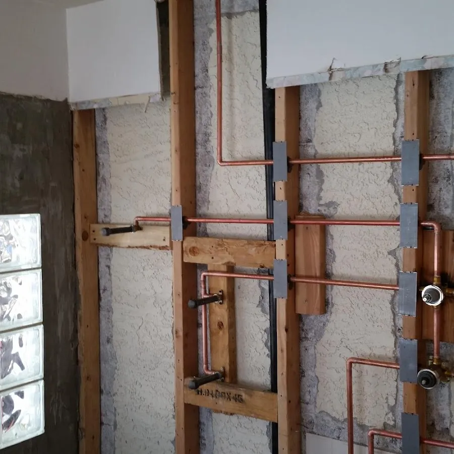 Copper pipe installation for Repiping in Wood Dale