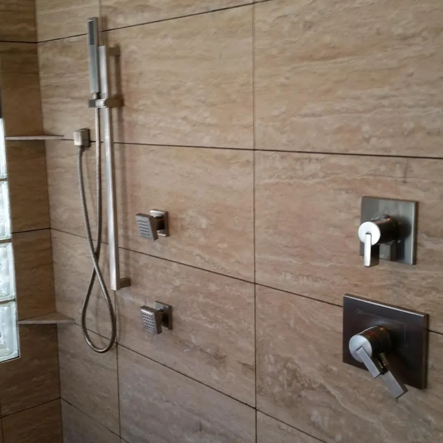 Shower fixture installation for Gas Line Repair in Wood Dale